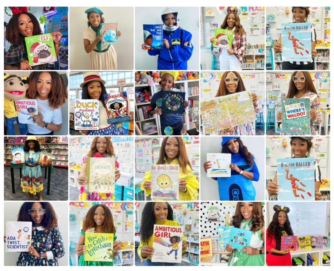 A Little of My Story — Patrice R. Jenkins with read-aloud picture books